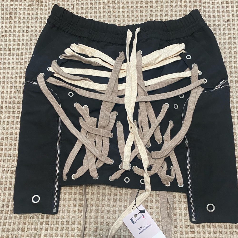 Rick Owens Lace Mini Skirt DUPE